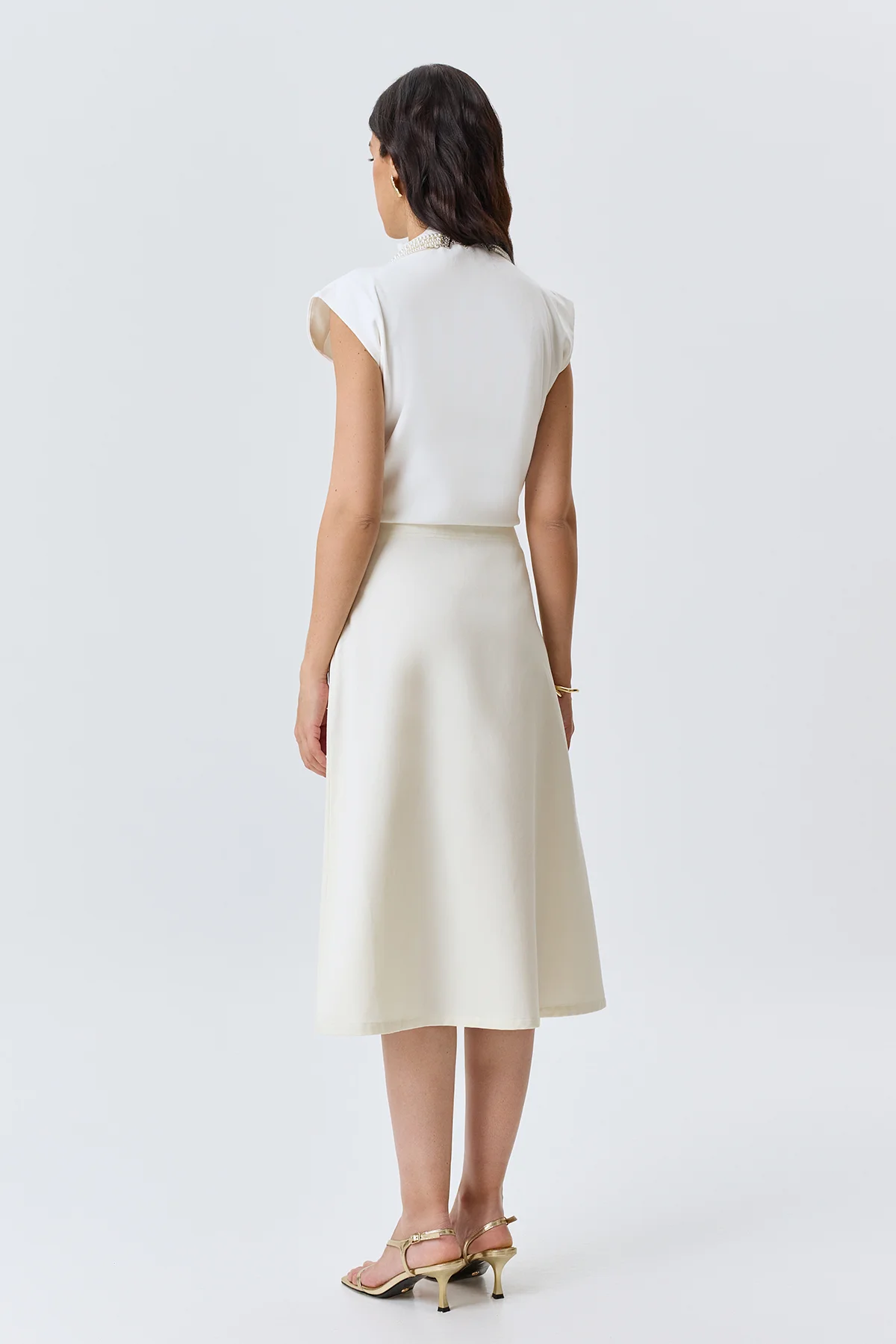 Асимметричная юбка на запах, 42