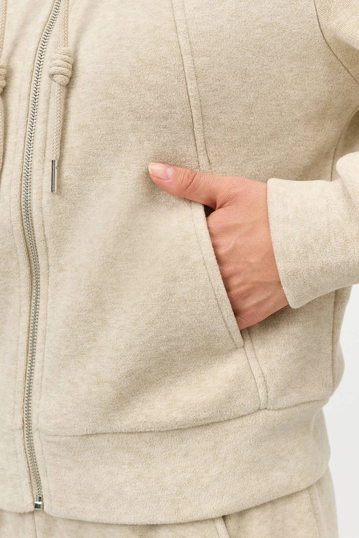 Теплый укороченный худи, 52