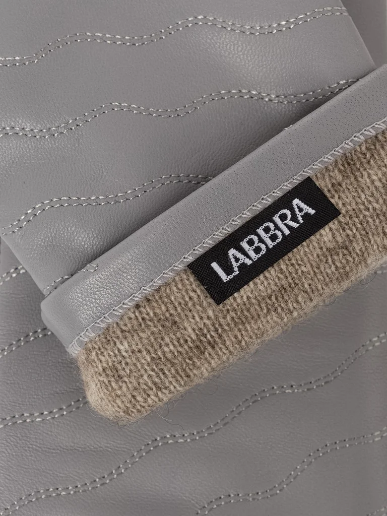 Перчатки жемчужно-серые, 7,5