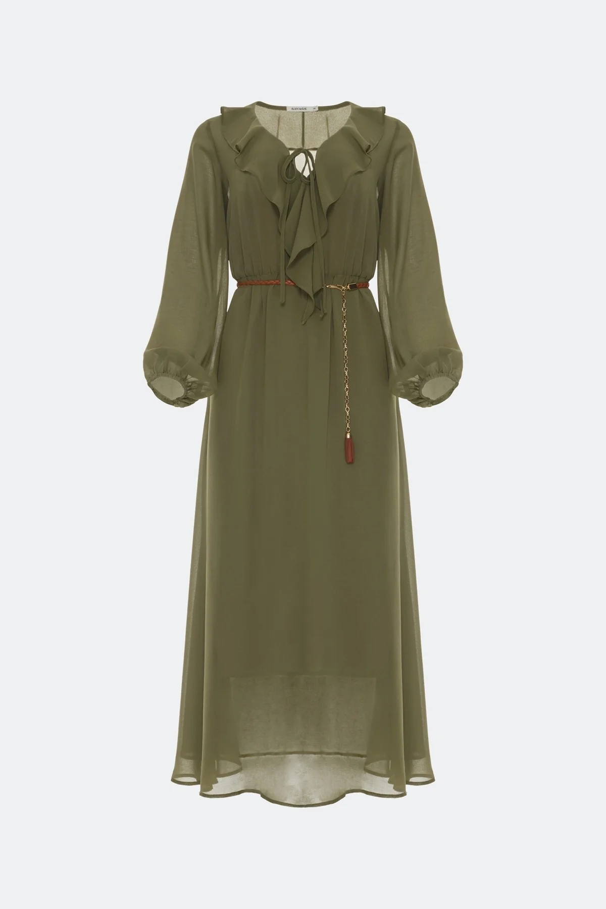 Романтичное платье в стиле "Бохо", 44