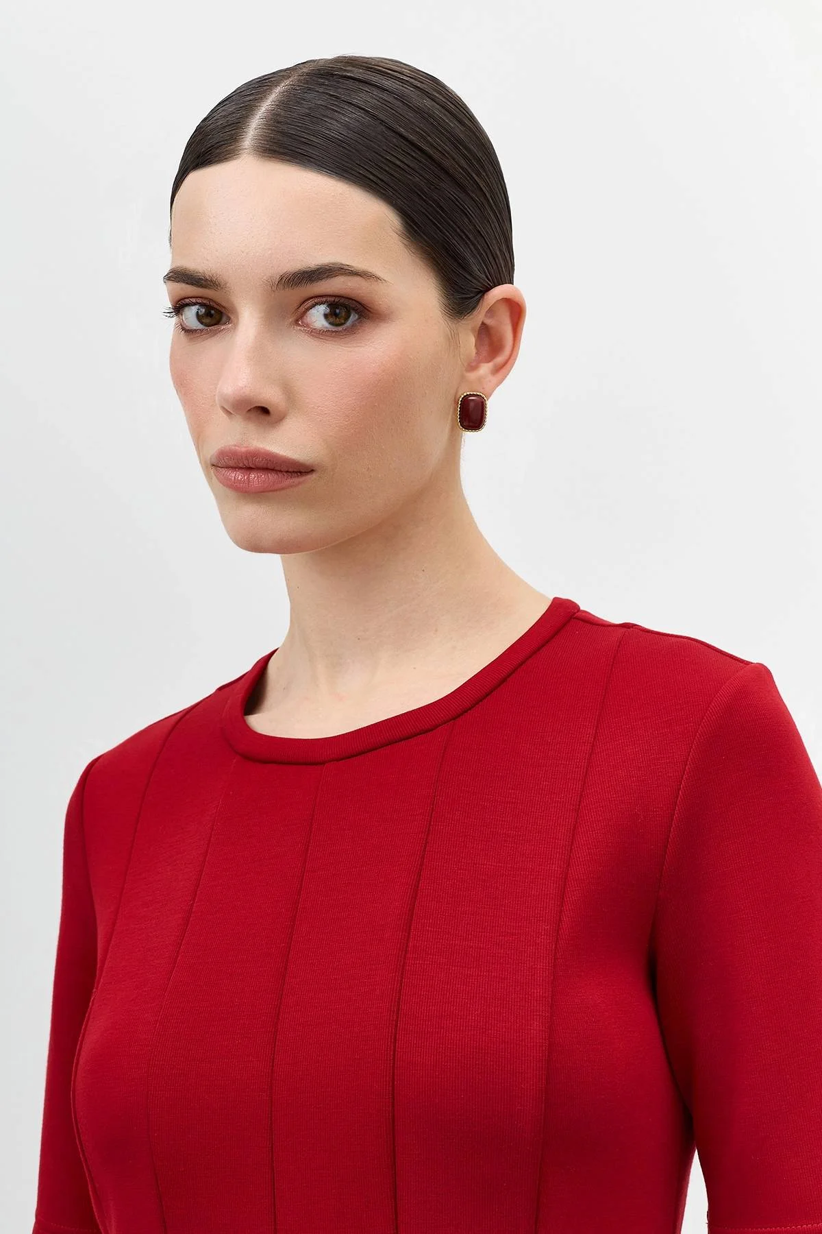 Трикотажное платье из вискозы, 50