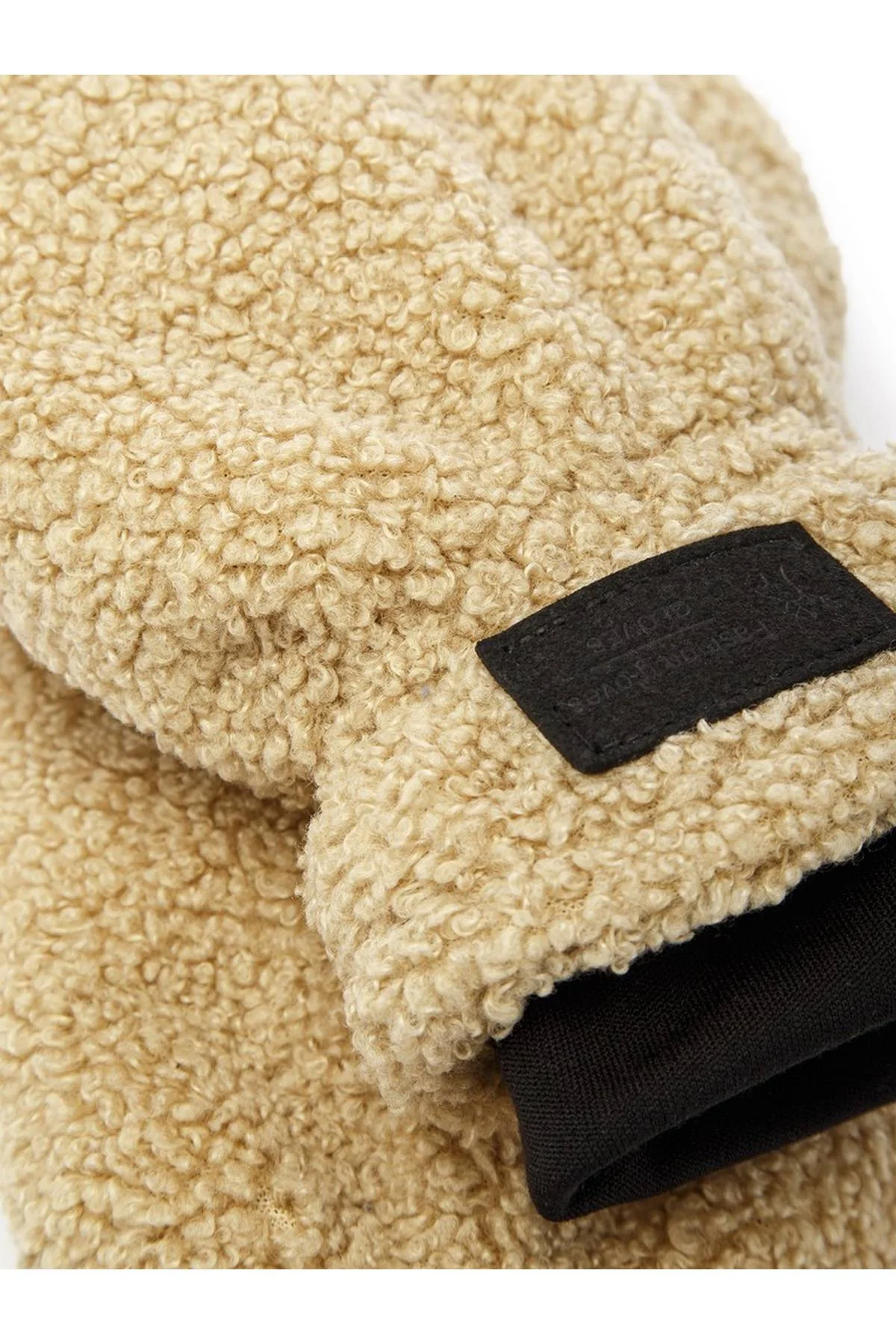 Рукавицы бежевый, M