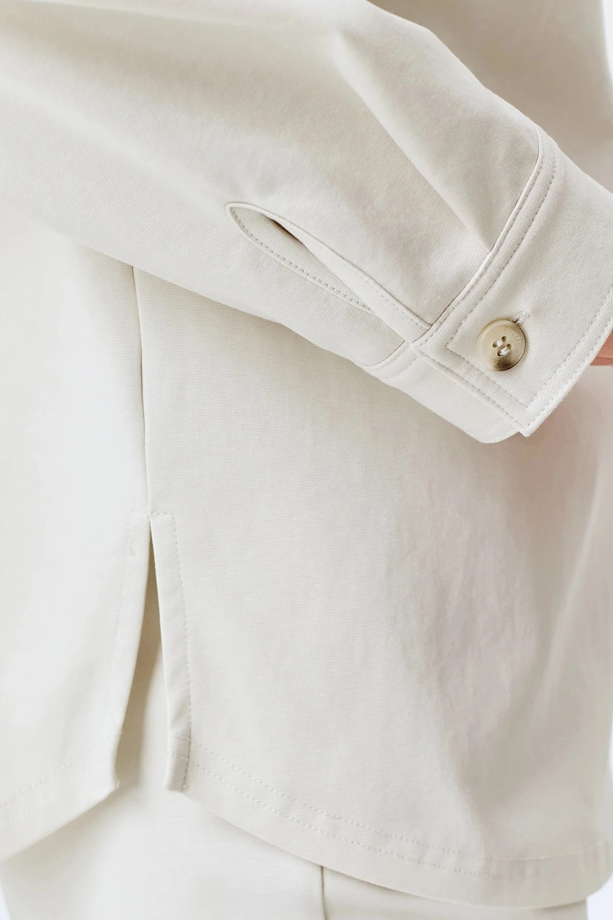 Жакет-рубашка из трикотажа, 42