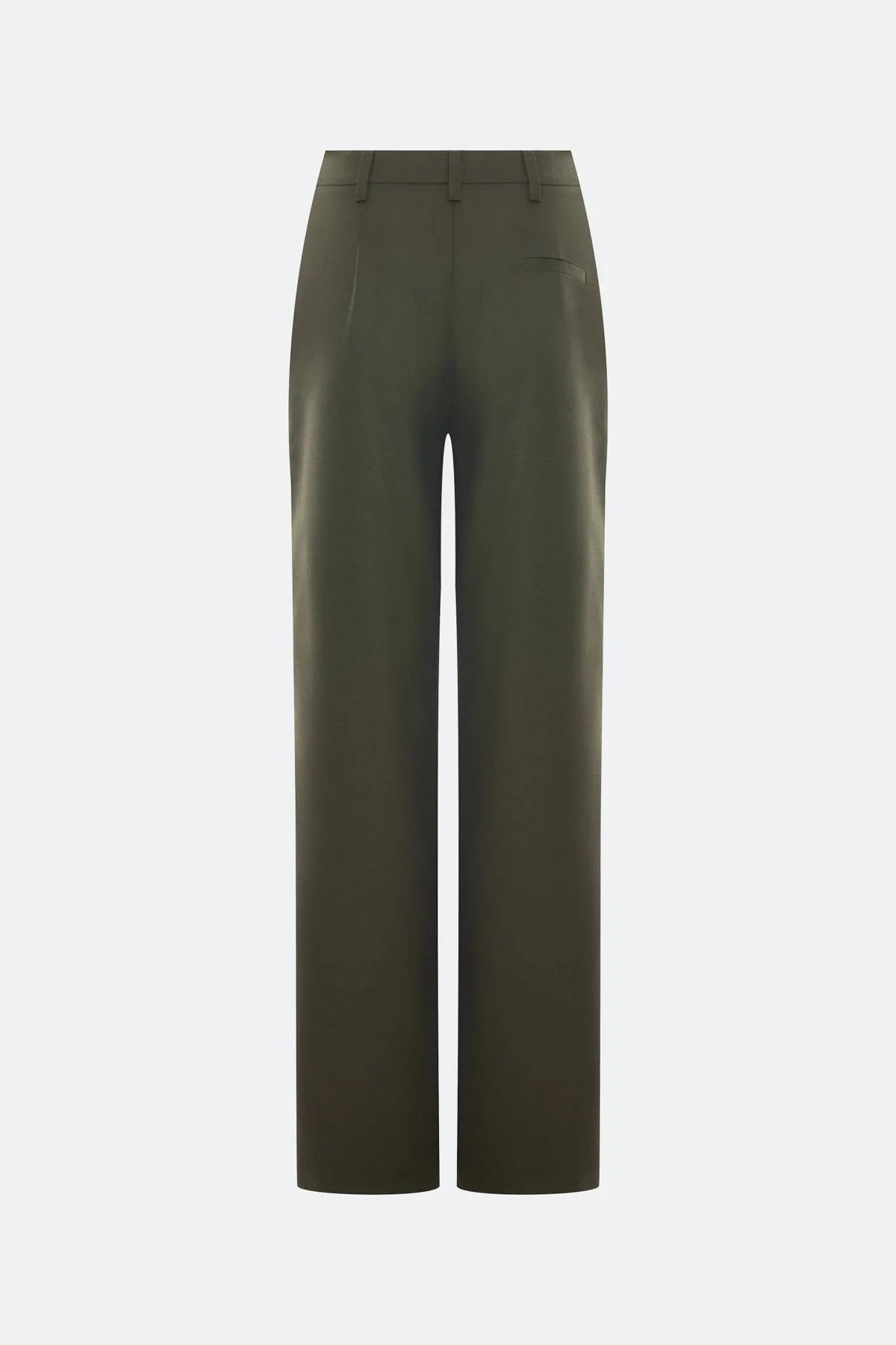 Лимитированная серия брюки палаццо из смесовой вискозы и ремень, 50