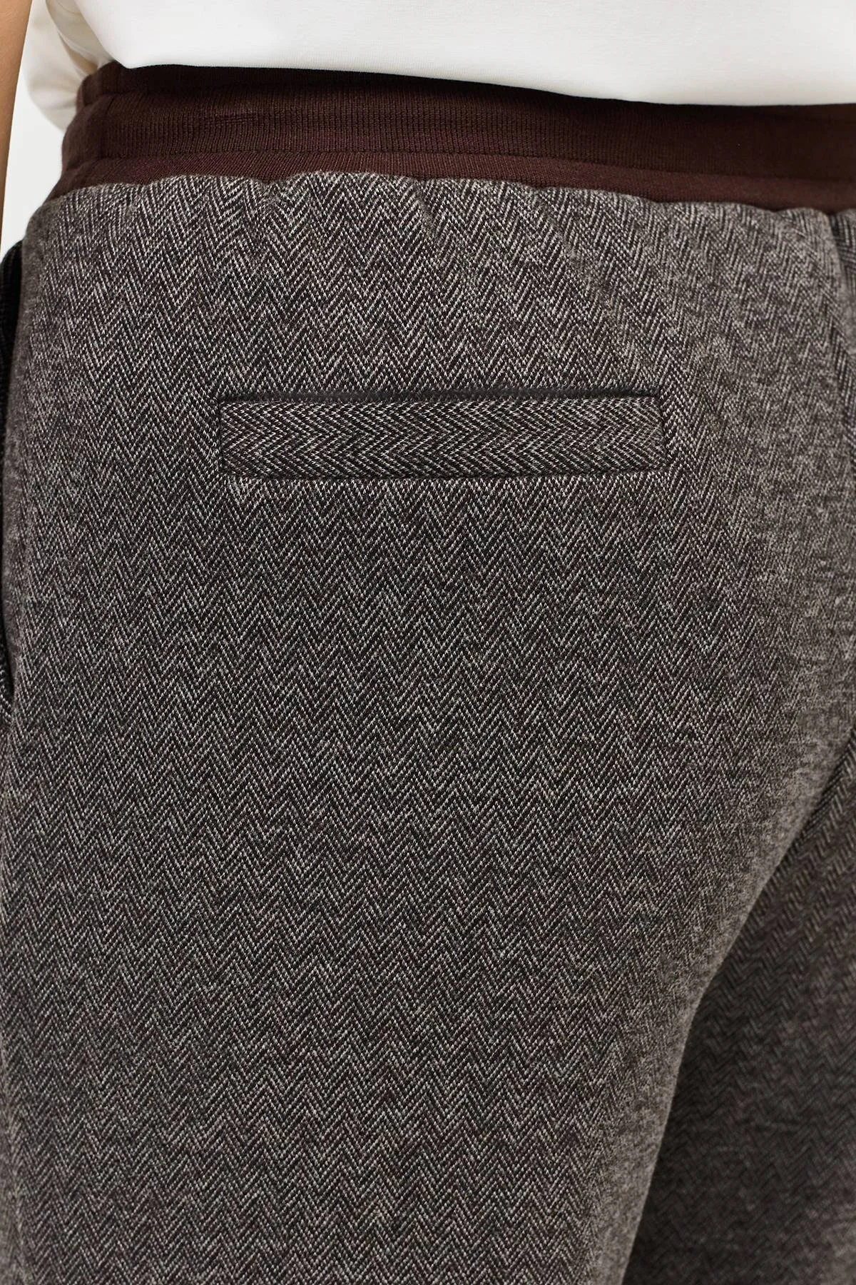 Лимитированная серия теплые брюки с застроченными стрелками и ремень, 36