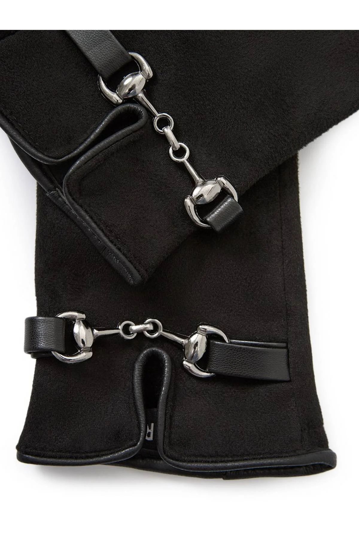 Перчатки черные, S