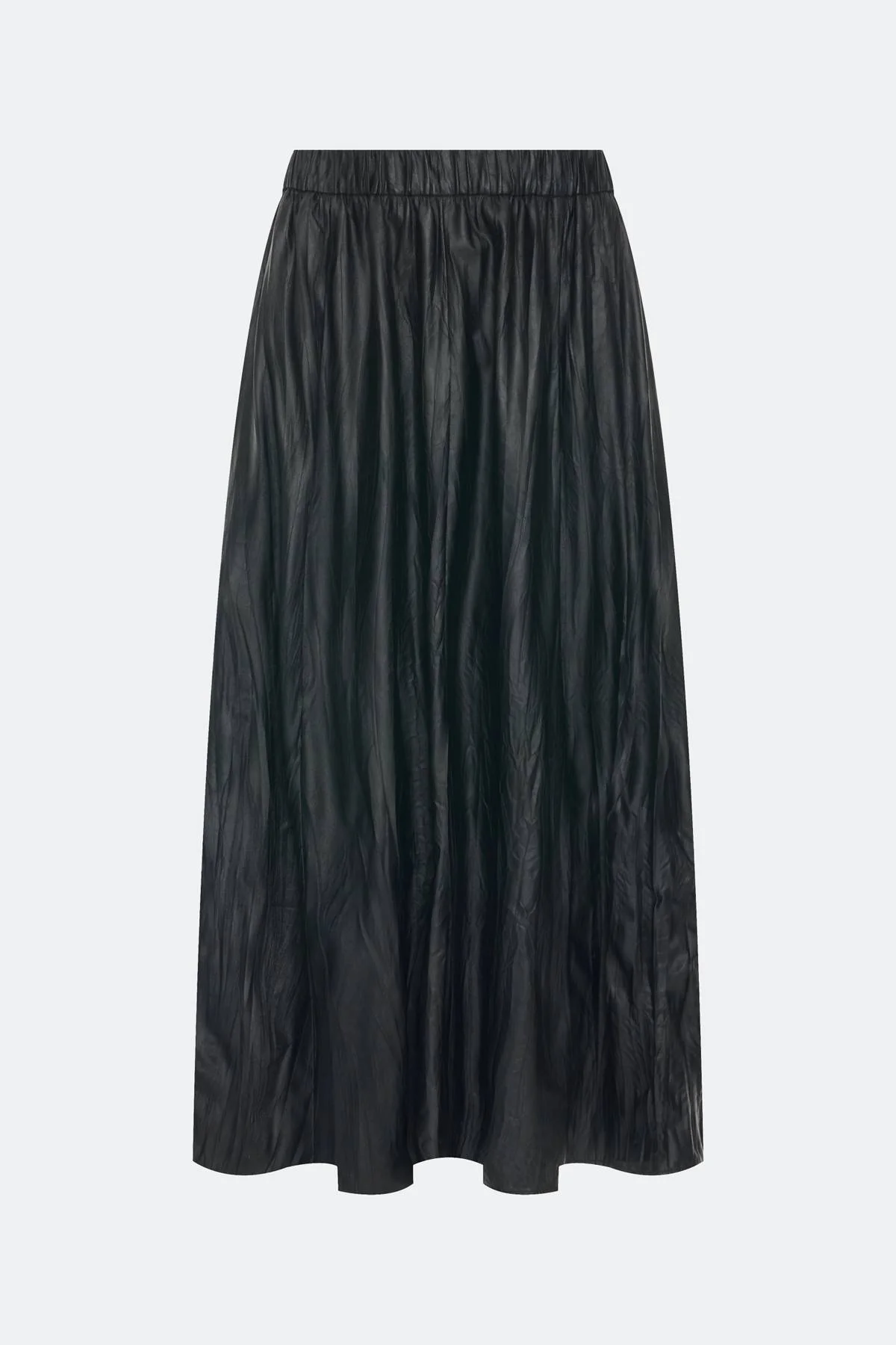 Лимитрированная серия юбка-миди из экокожи  и ремень, 44