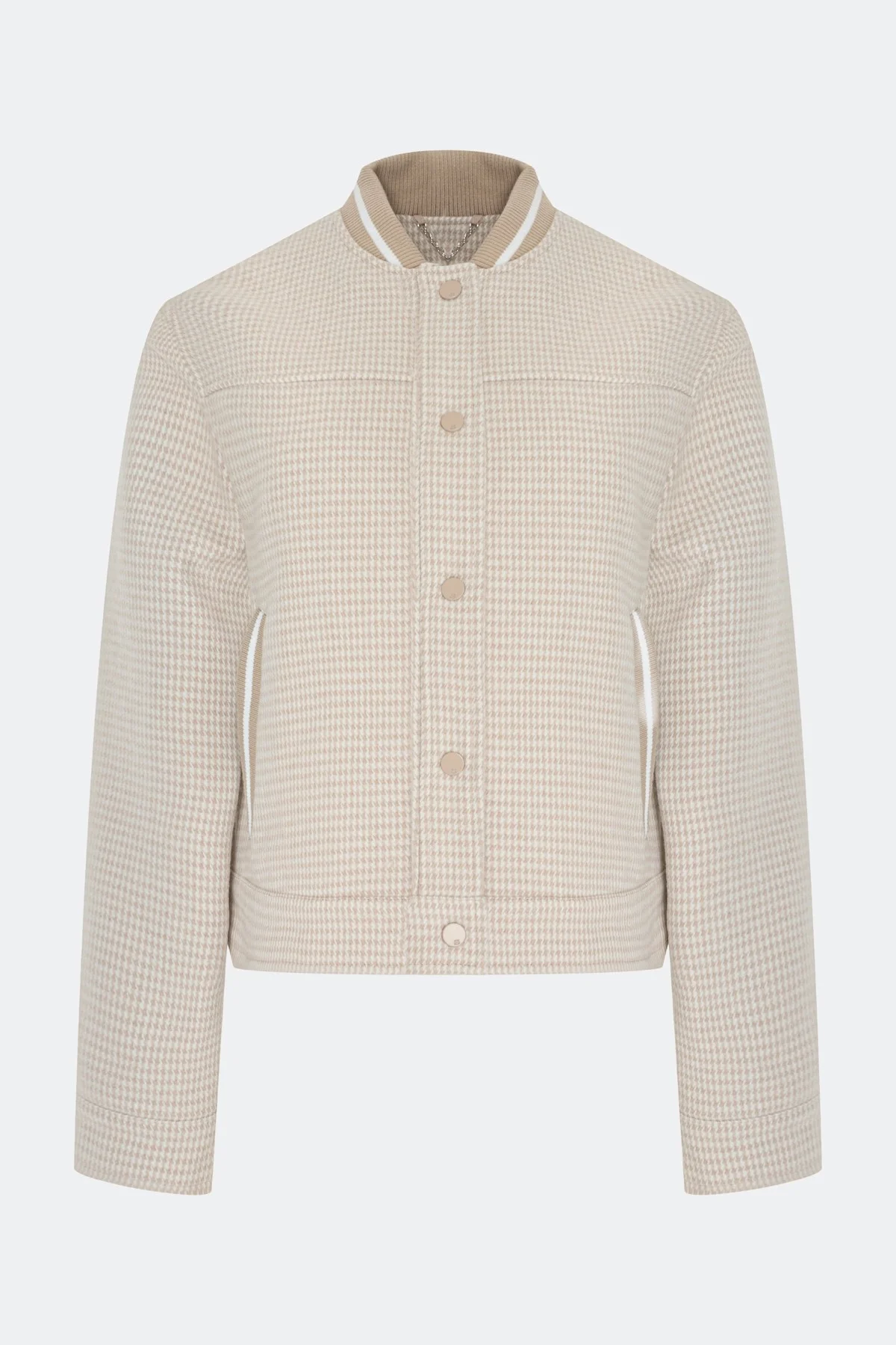 Бомбер с принтом "Pied-de-poule", 48