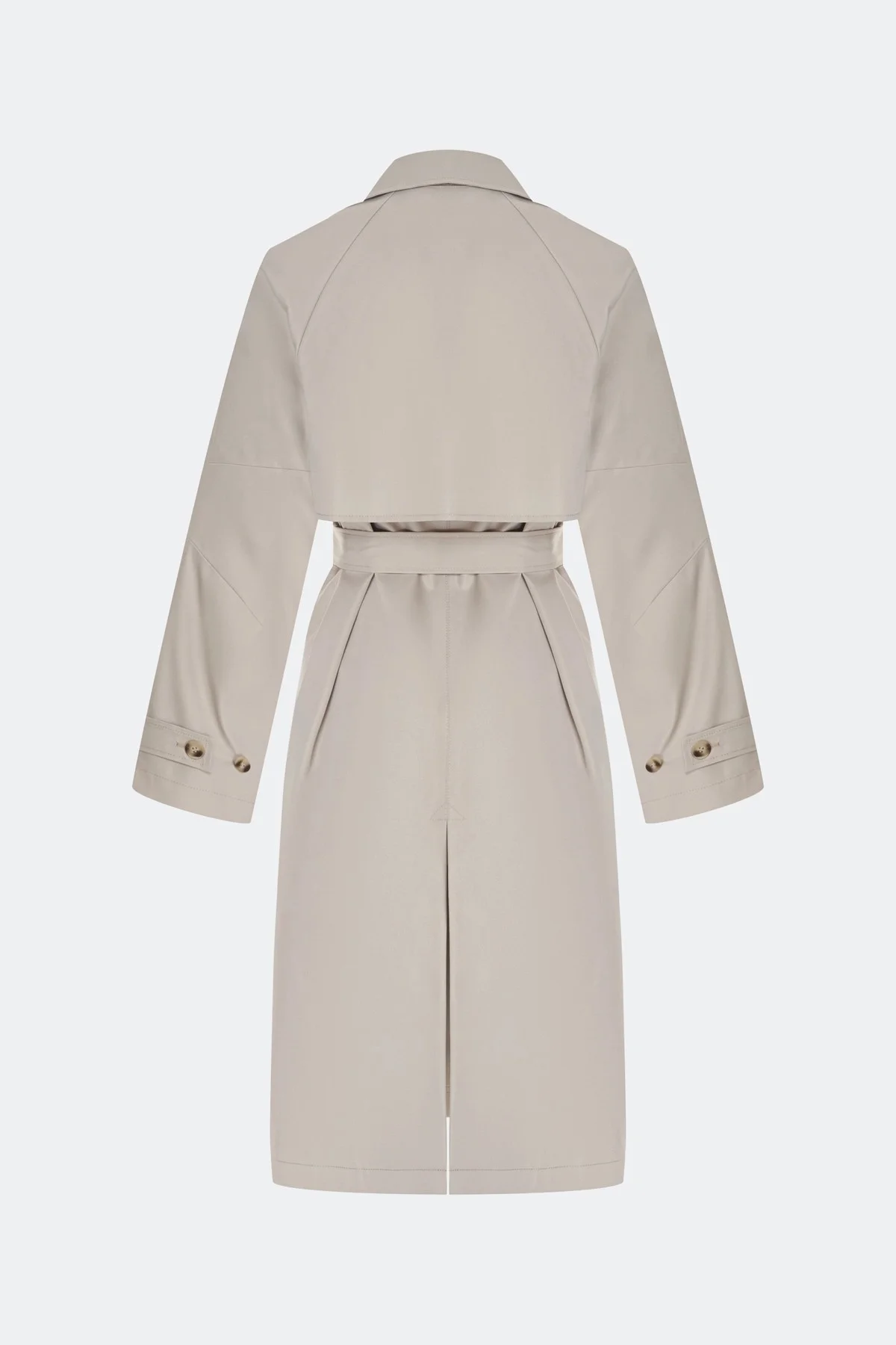 Классический тренч с акцентными пуговицами, 48