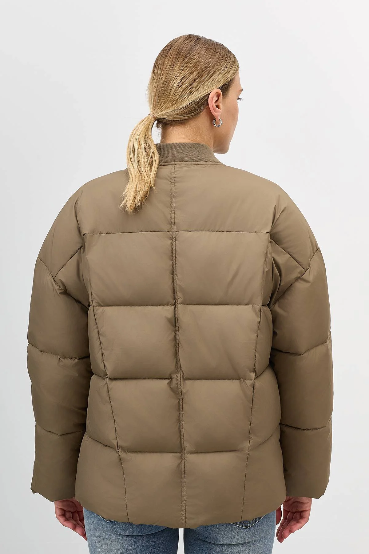 Лимитированная серия куртка с бордовым палантином , 48