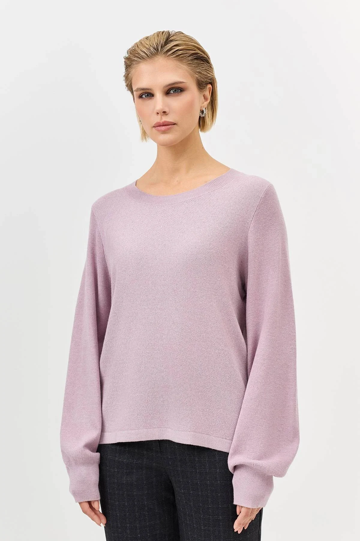 Джемпер с объемными рукавами, 36