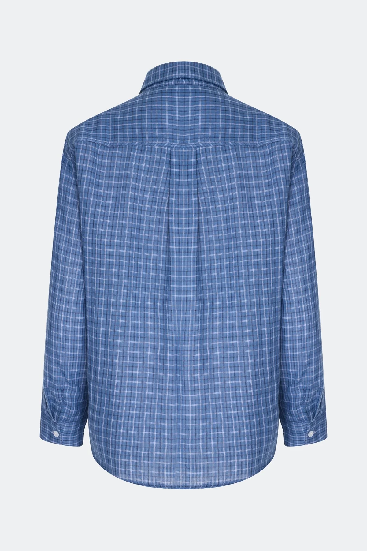 Рубашка в клетку из 100% хлопка, 40