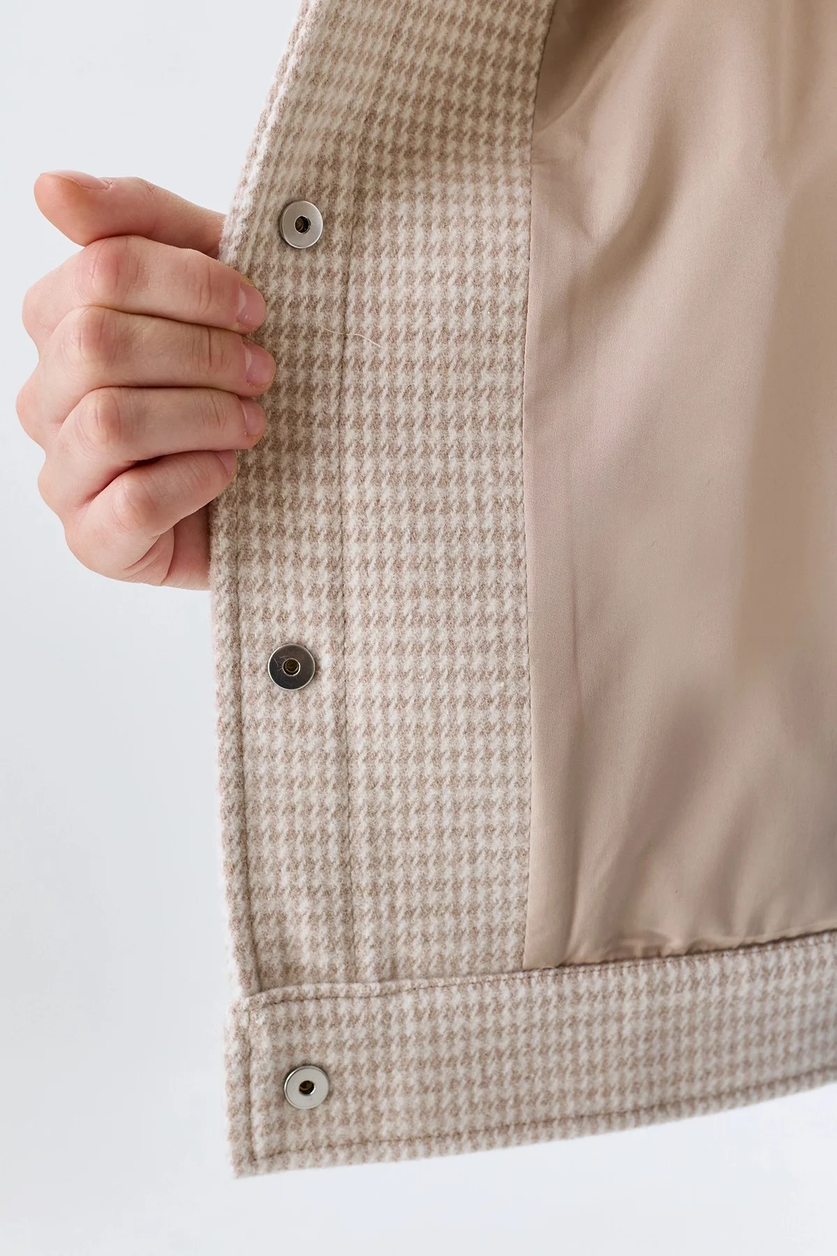 Бомбер с принтом "Pied-de-poule", 46