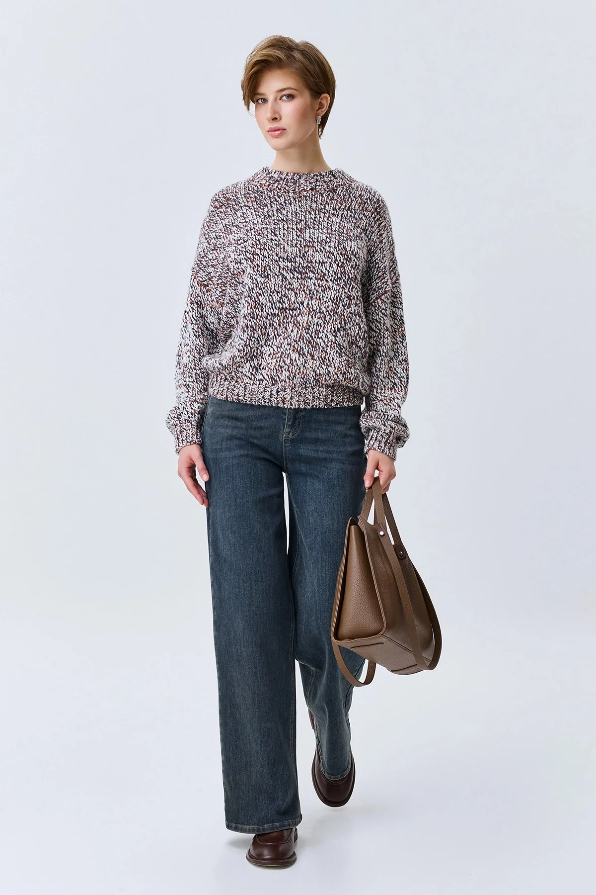 Утепленные джинсы Straight fit, 52