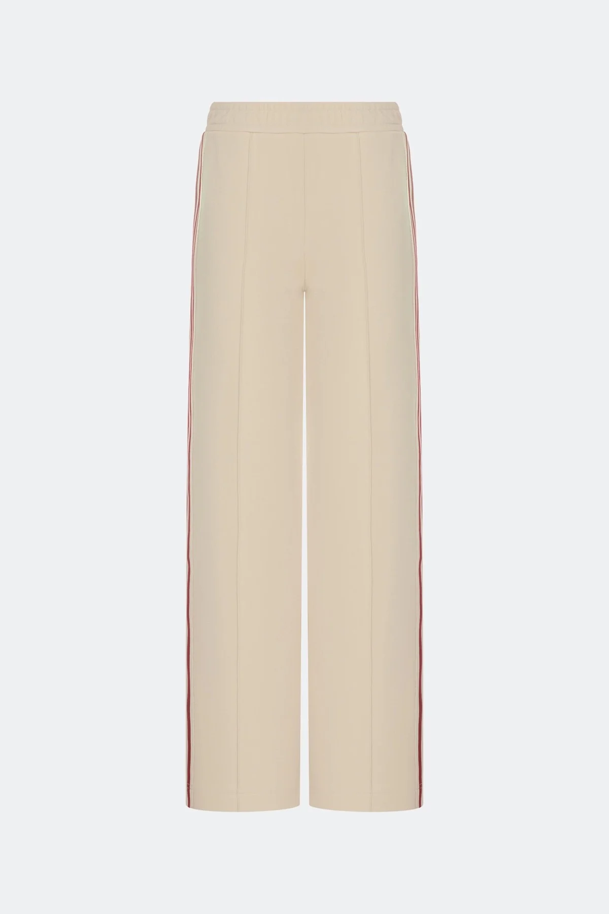 Трикотажные брюки с контрастными лампасами, 42