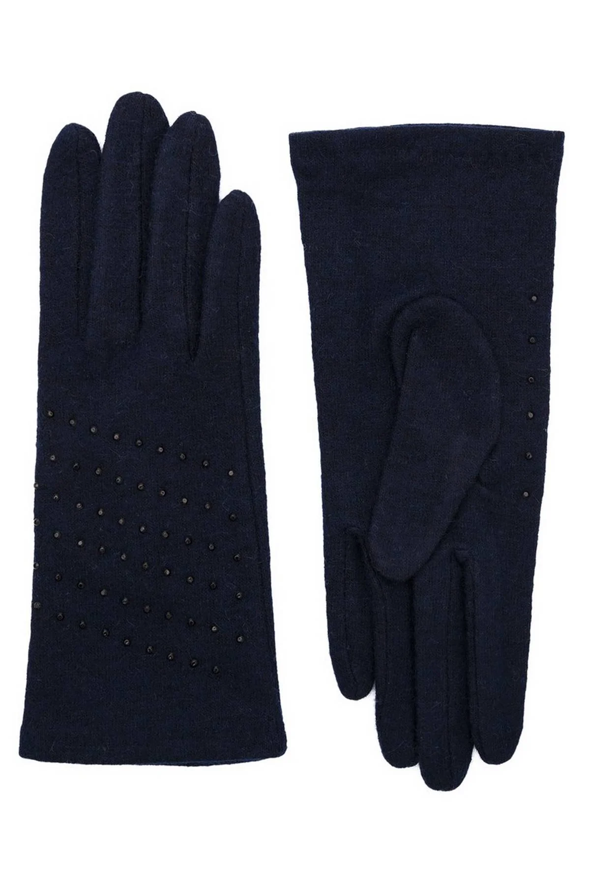 Перчатки темно-синие, M