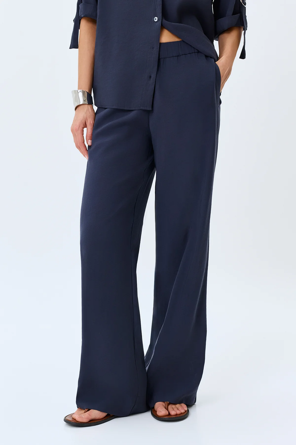 Прямые брюки из района, 48