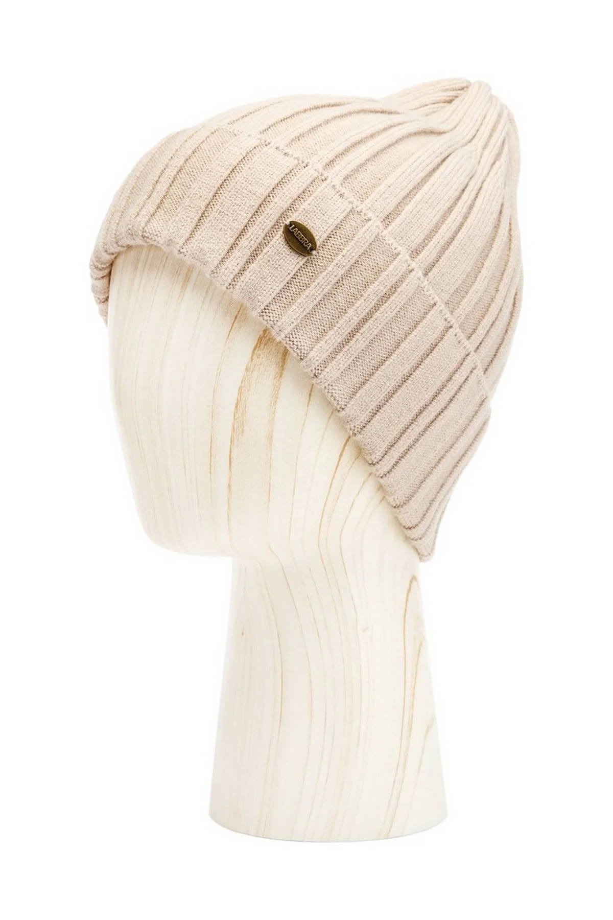 Шапка бежевая, One