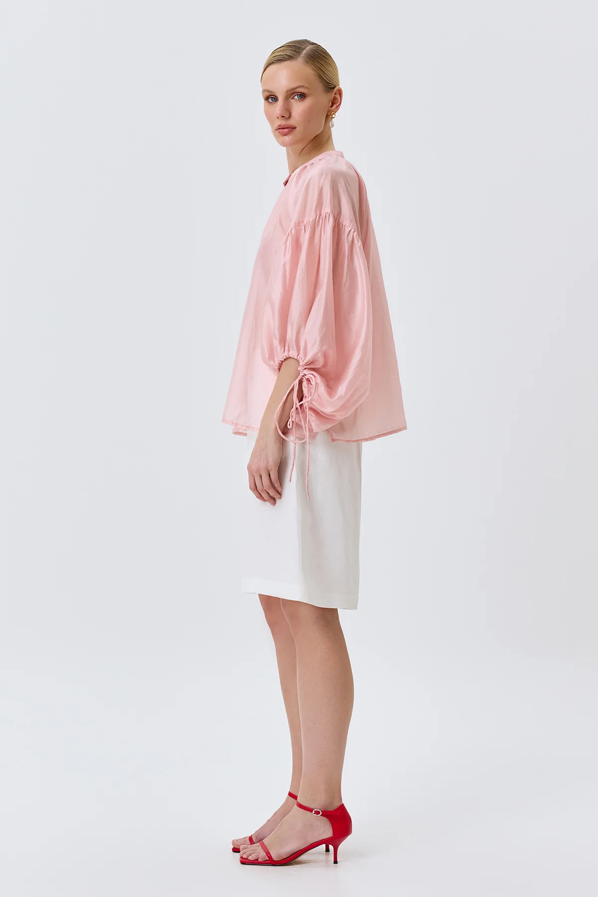 Романтичная блузка в стиле "Бохо-шик", 44