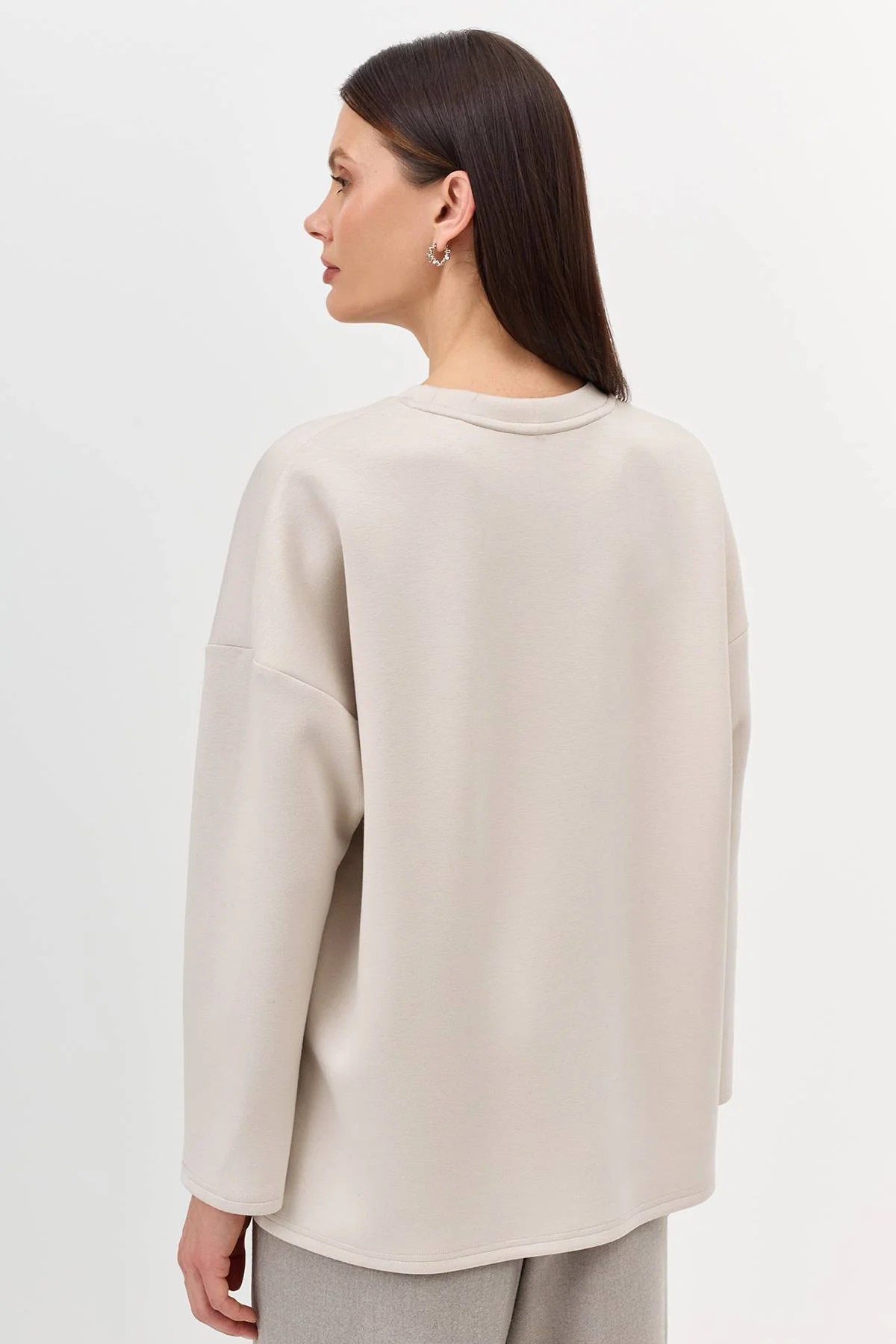 Лимитированная серия свободный cвитшот с принтом и ремень, 38