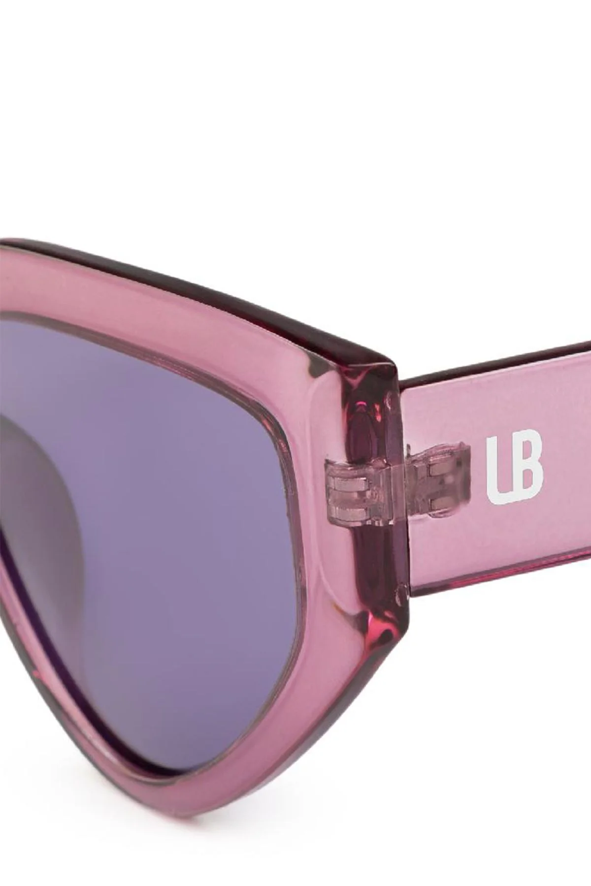 Яркие солнцезащитные очки с полимерными линзами в фиолетовом цвете, One size