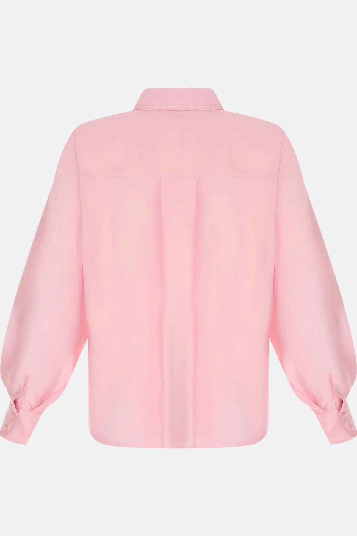 Блузка из вискозы цвета "Baby pink", 46