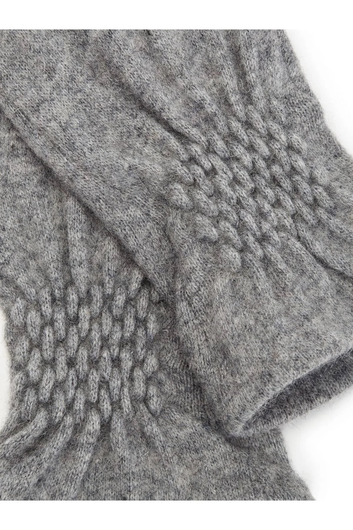 Перчатки серые, S