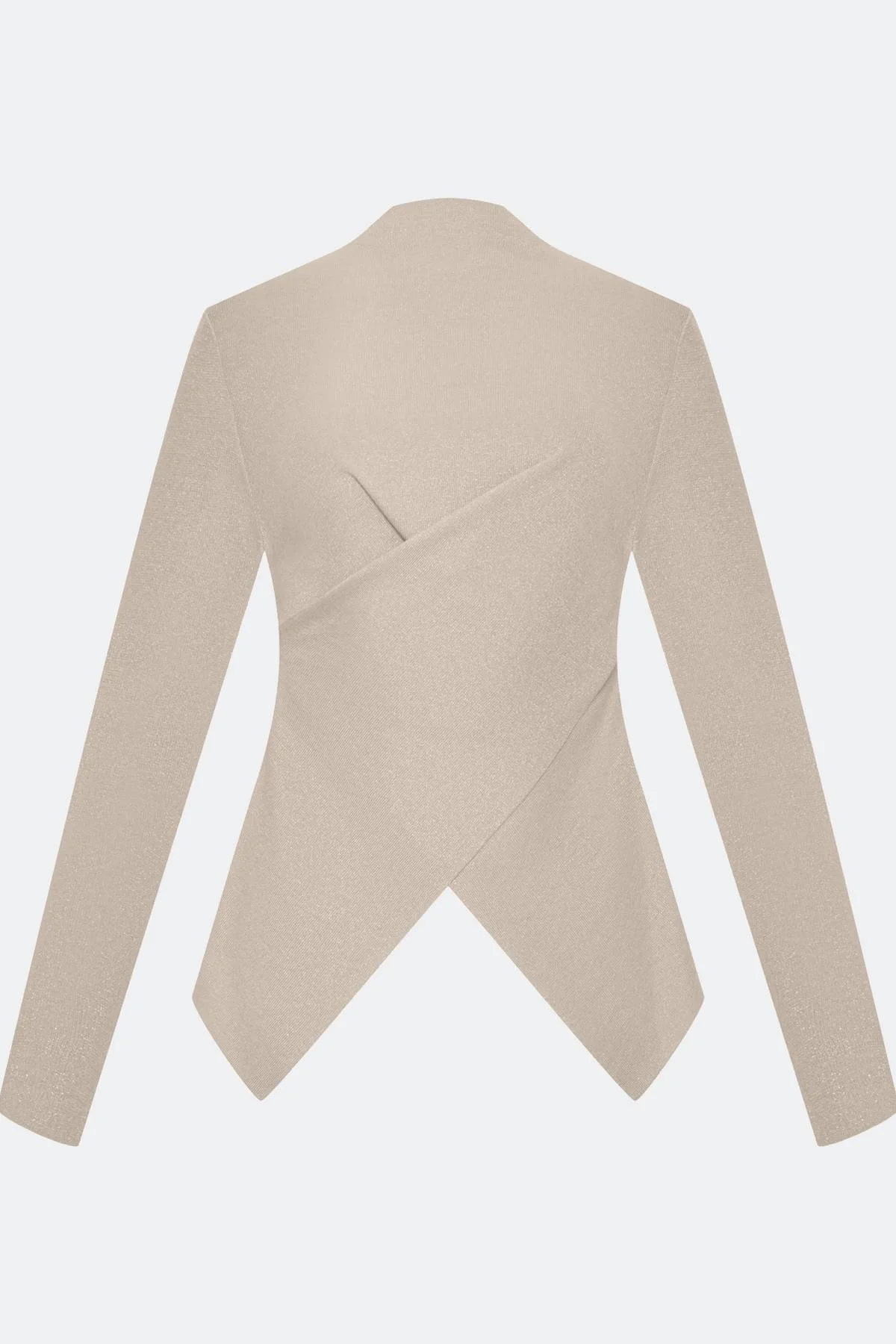 Лимитированная серия джемпер с элегантой драпировкой и ремень, 44