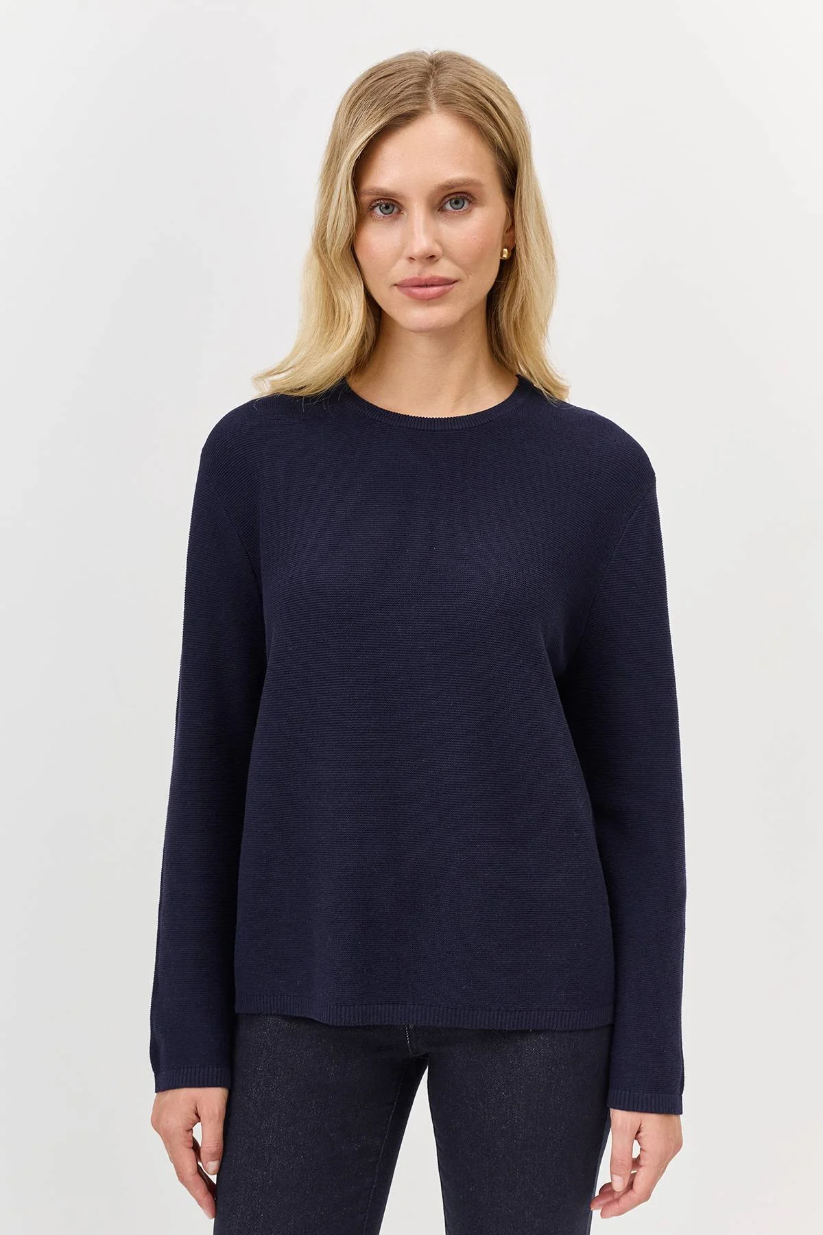 Лимитированная серия базовый вязаный джемпер и ремень, 44