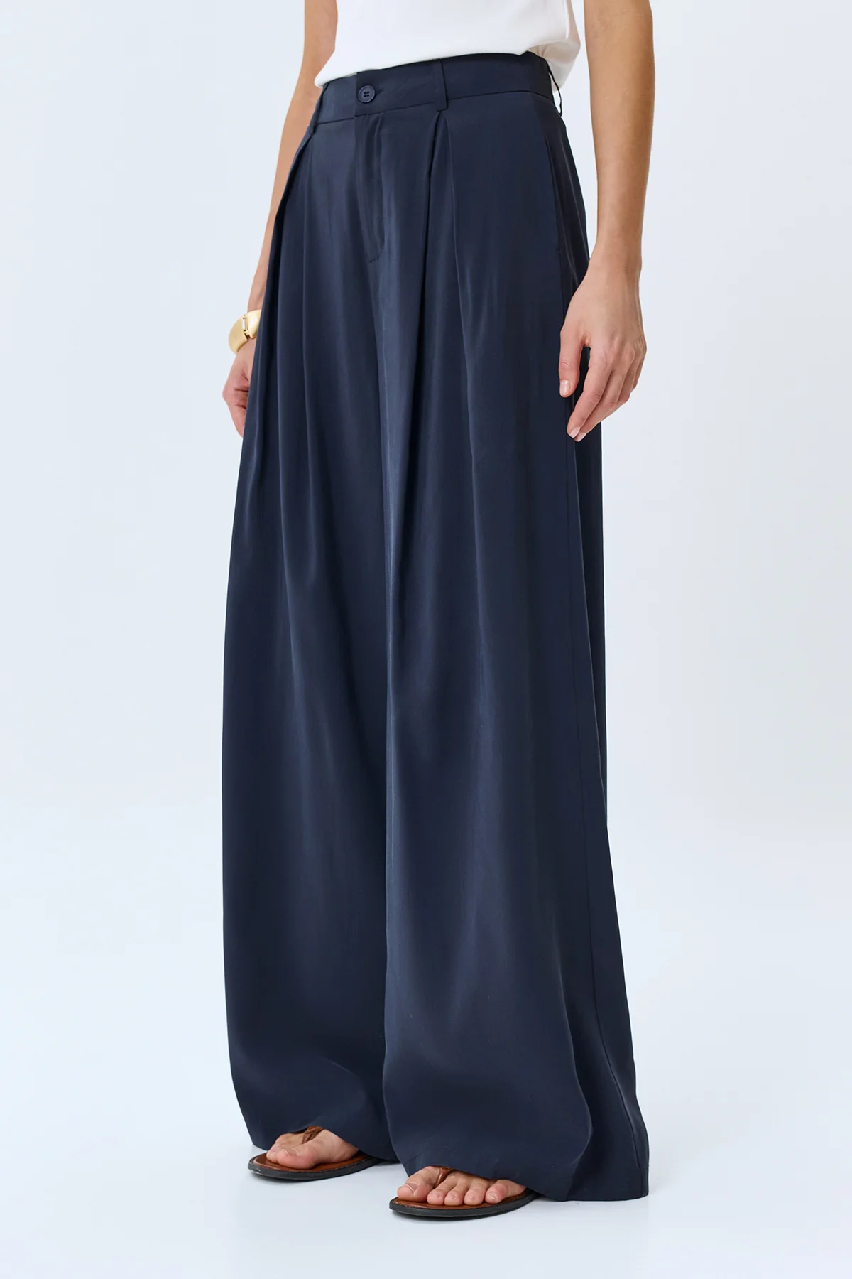 Брюки-палаццо из района, 48