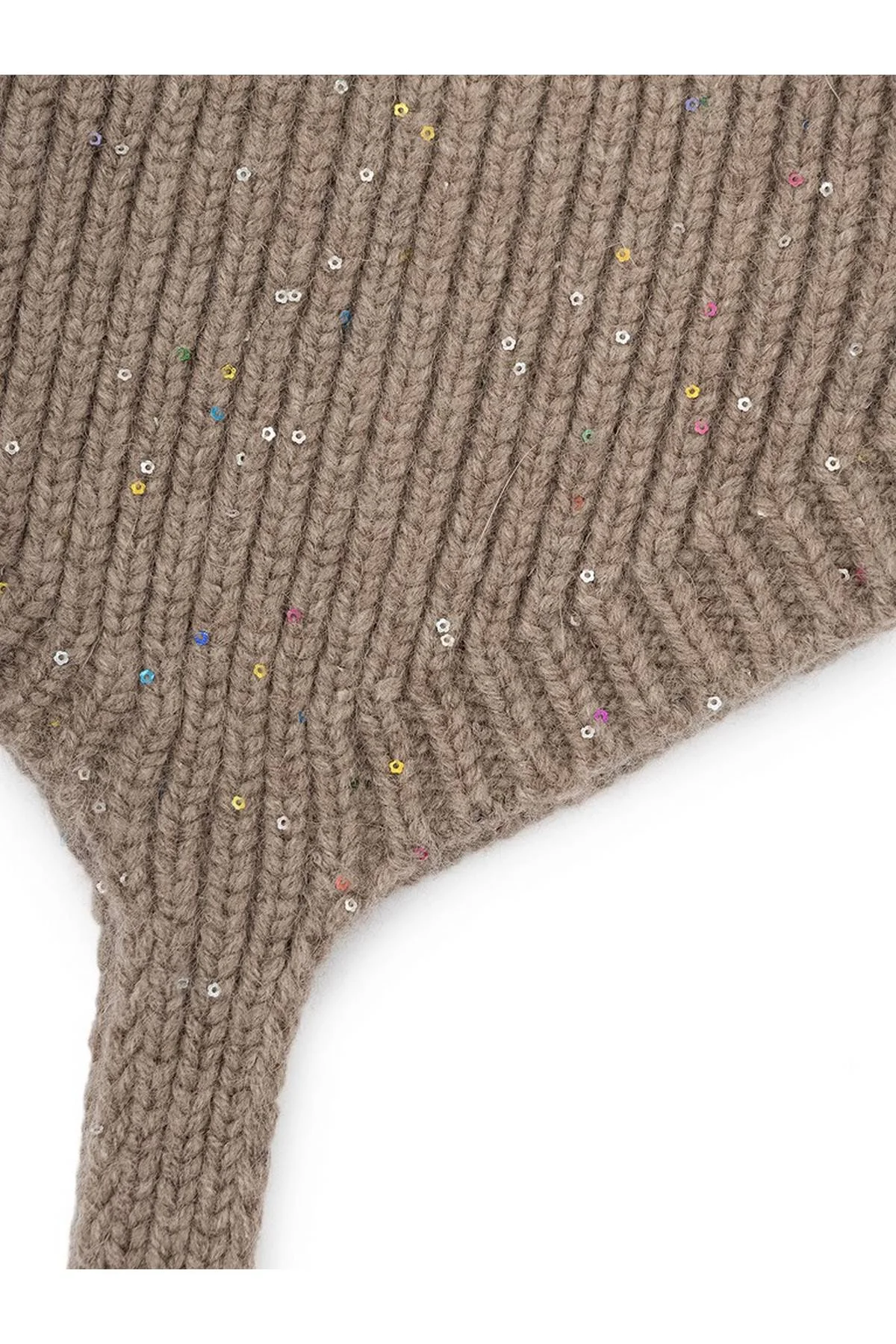 Шапка светло-коричневая, One