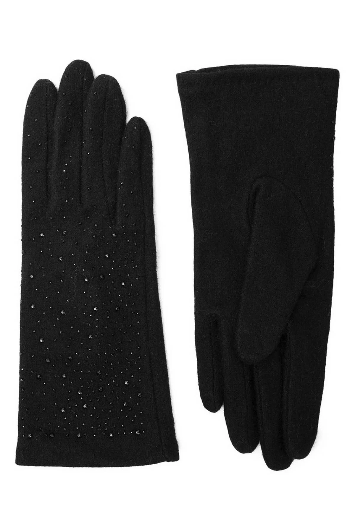 Перчатки черные, M