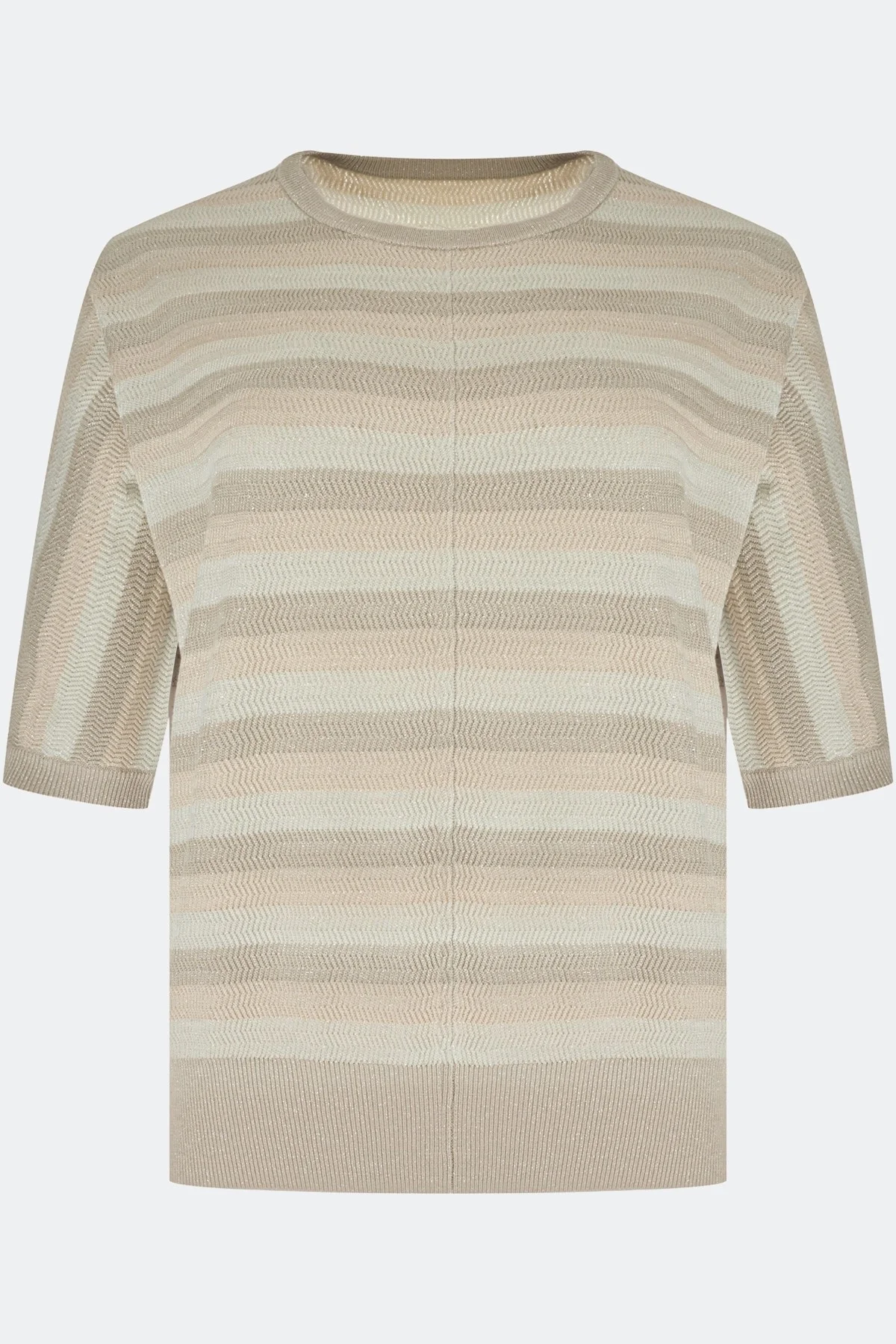 Вязаный джемпер в полоску, 38