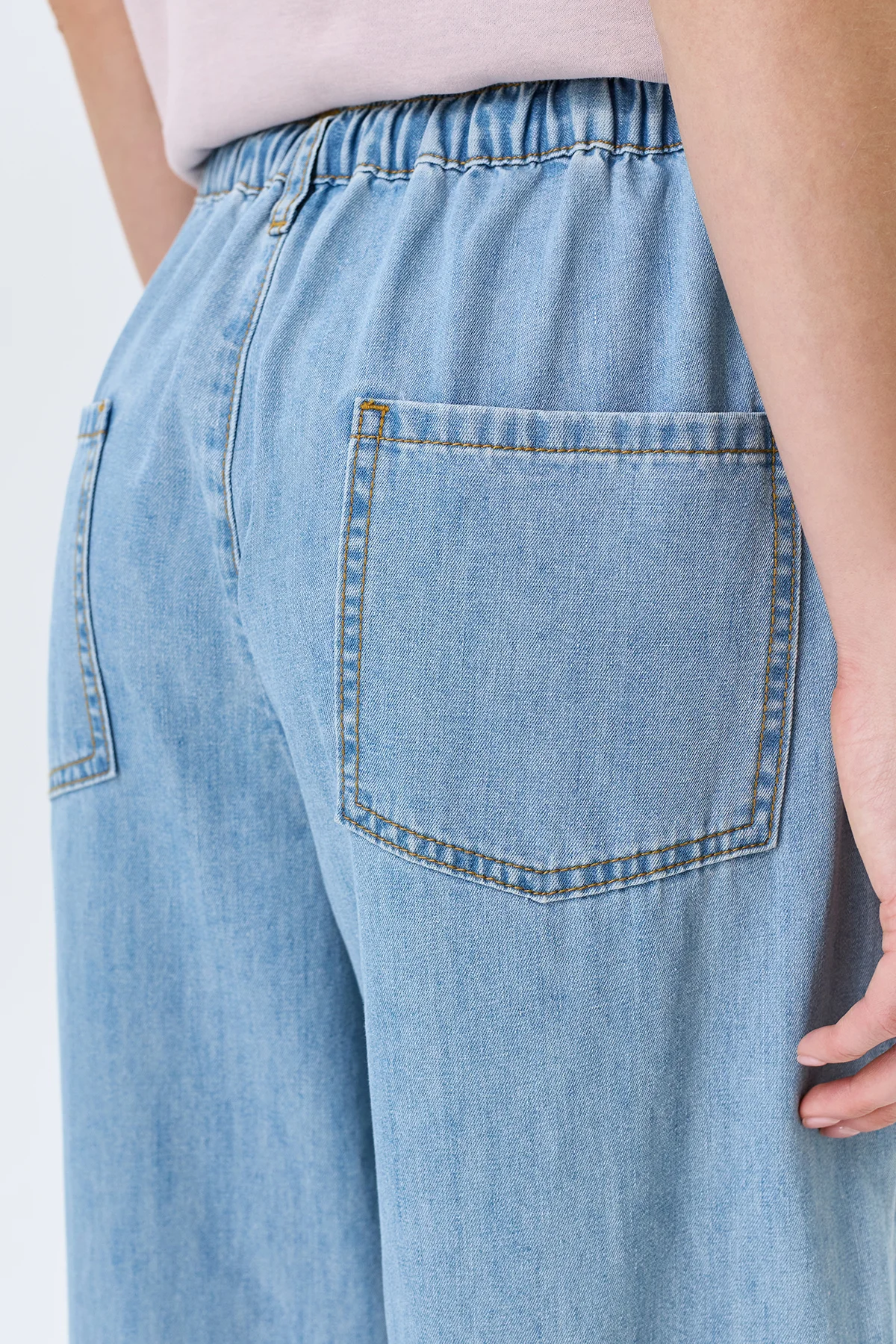 Тонкие хлопковые джинсы, 50