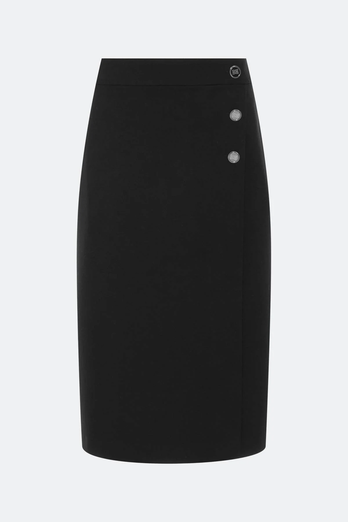 Юбка из джерси с имитацией запаха, 38