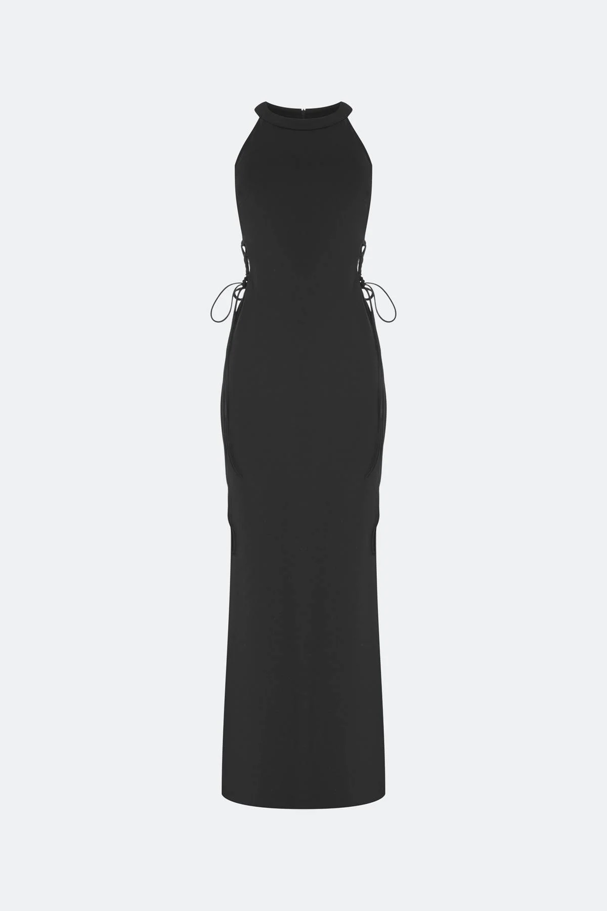 Платье вечернее трикотажное макси, 42