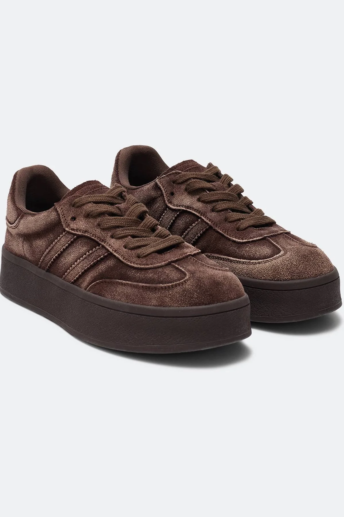 Кеды из натуральной замши, 36