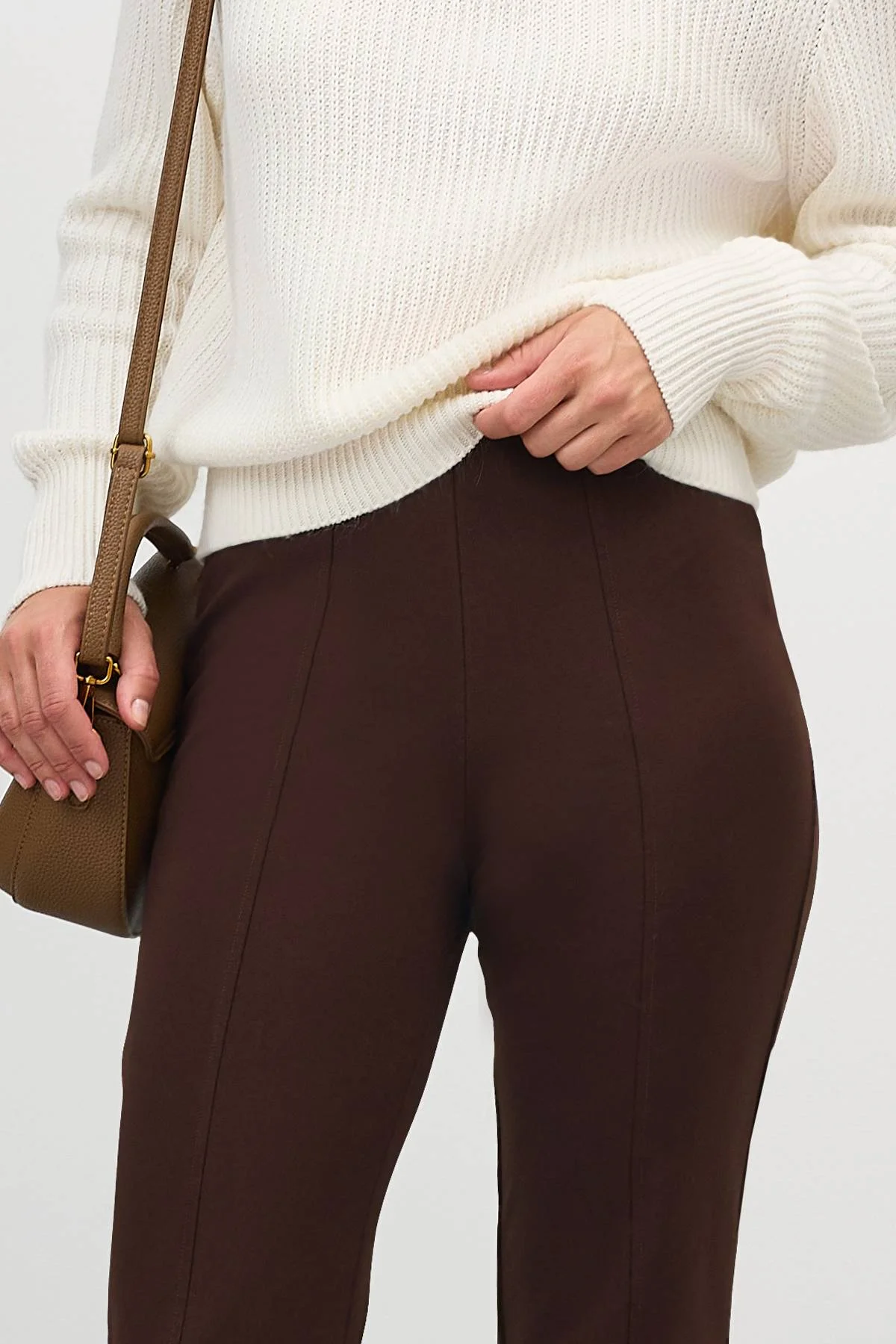 Трикотажные брюки с рельефами, 52