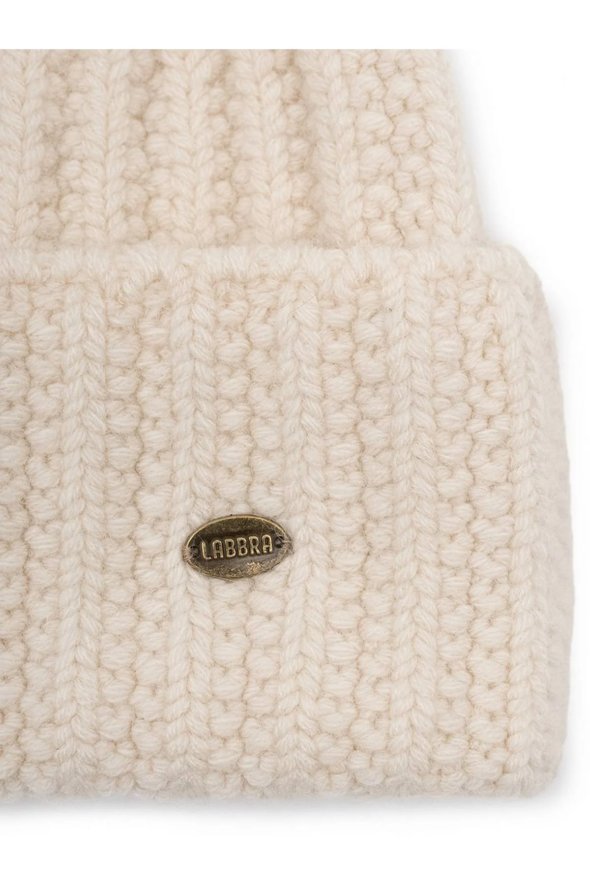 Шапка кремовая, One