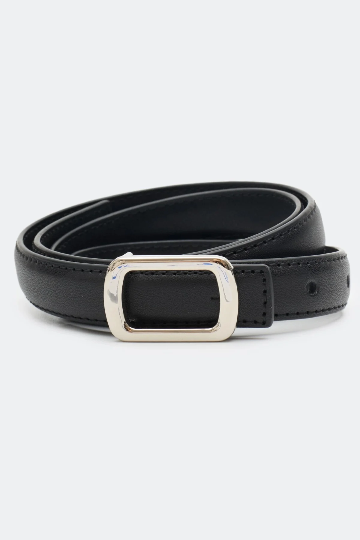 Узкий ремень с закругленной пряжкой, One