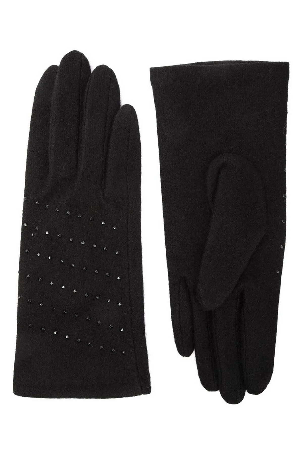 Перчатки черные, M