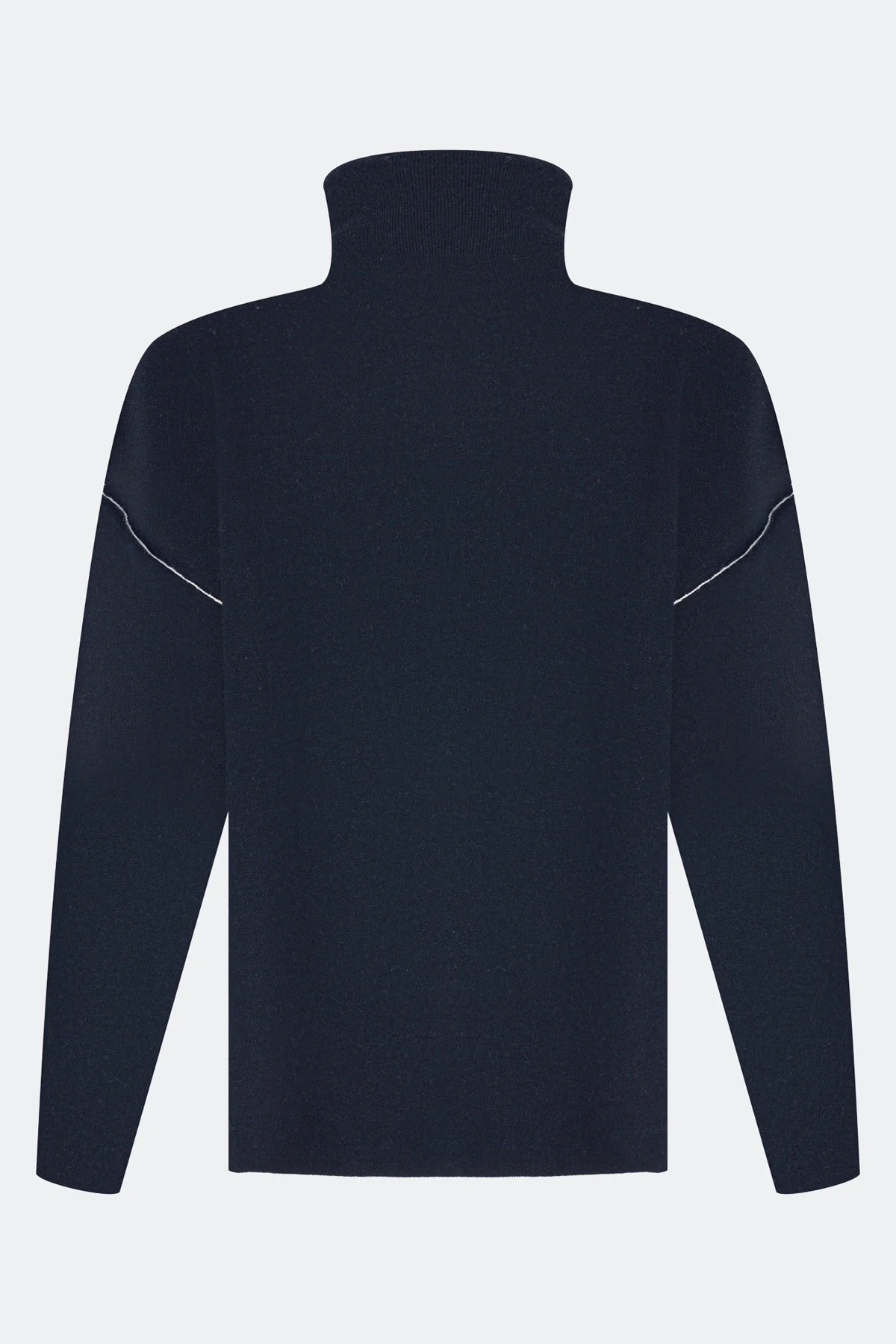 Oversize джемпер с контрастными кантами, 44