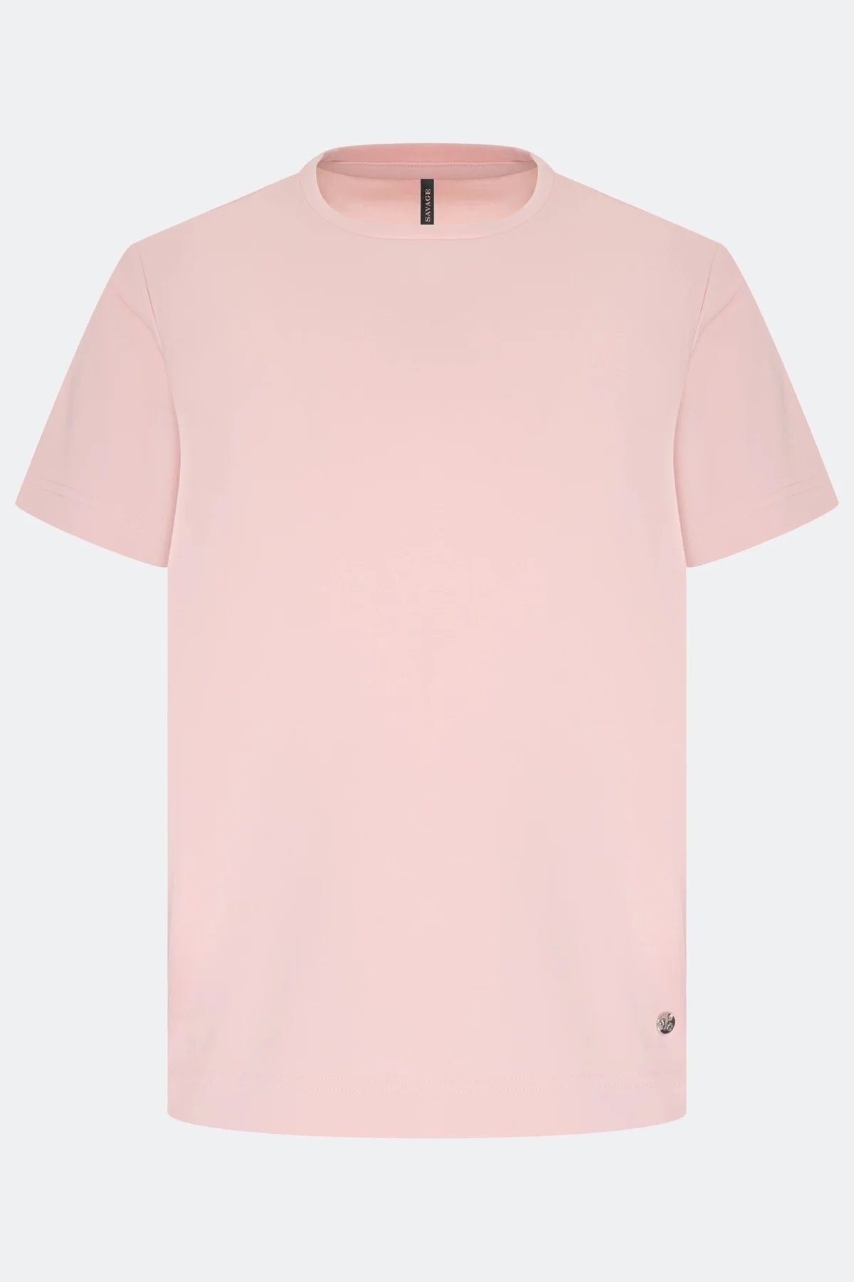 Базовая яркая розовая футболка, 42