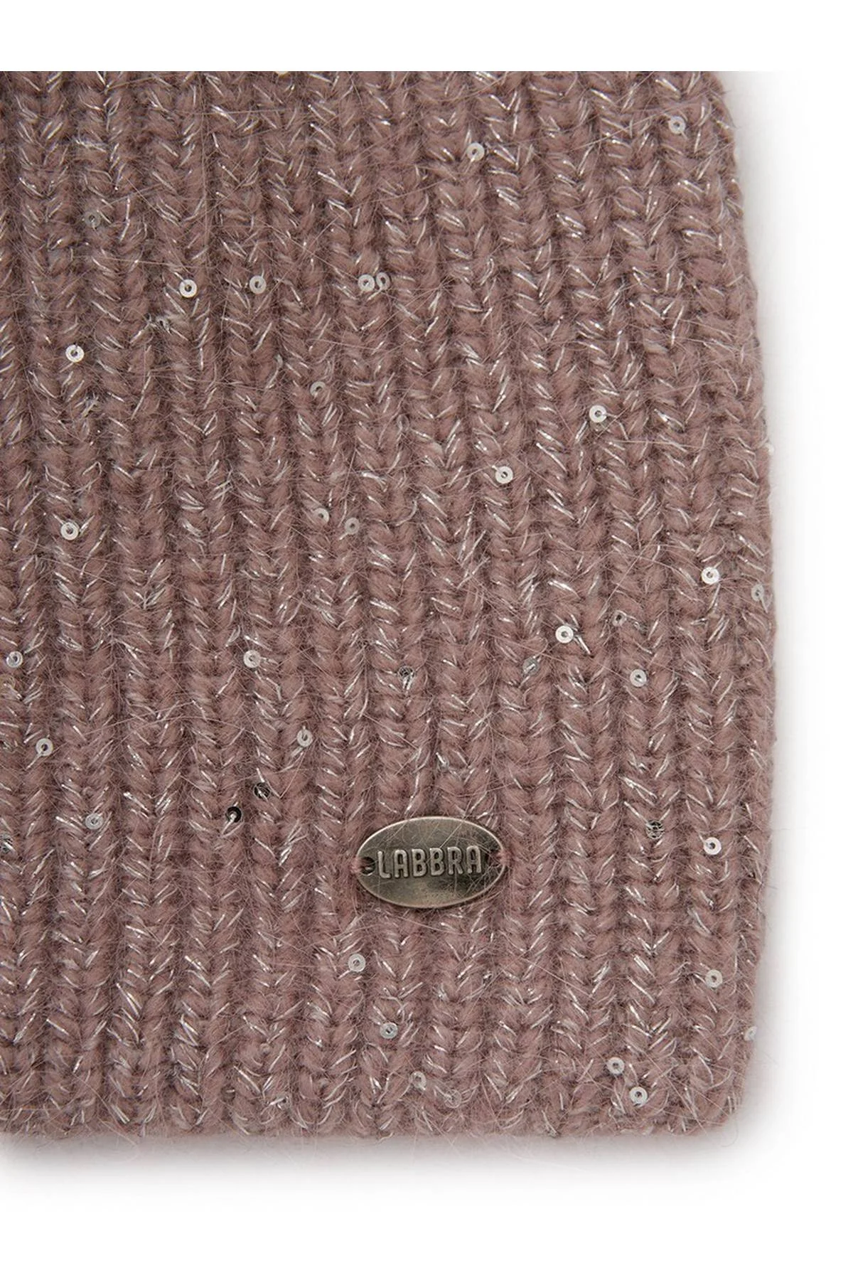 Шапка пыльно-розовая, One