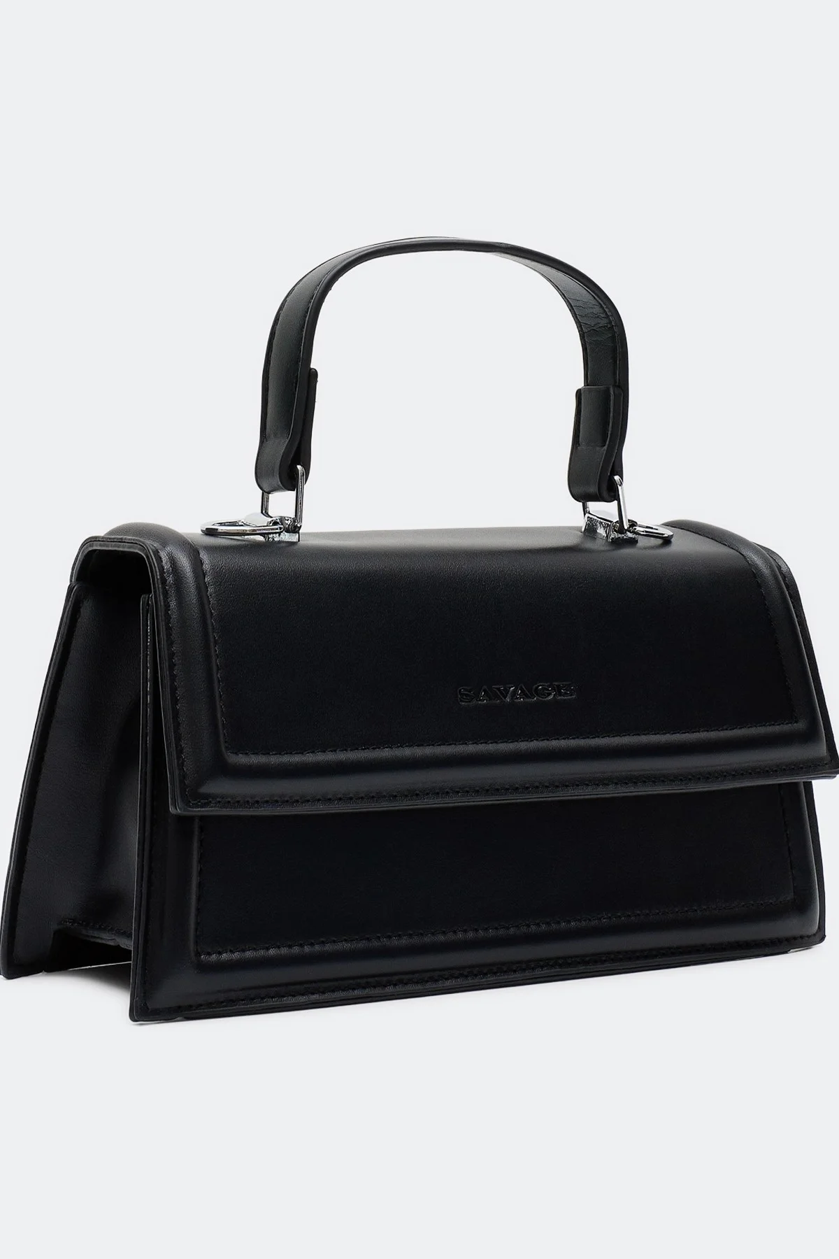 Сумка-багет из искусственной кожи, One