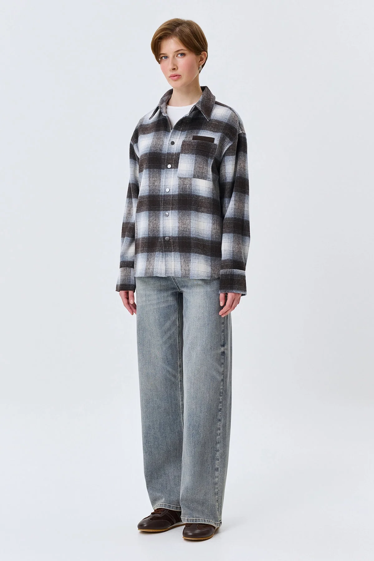 Светлые джинсы Straight fit, 52