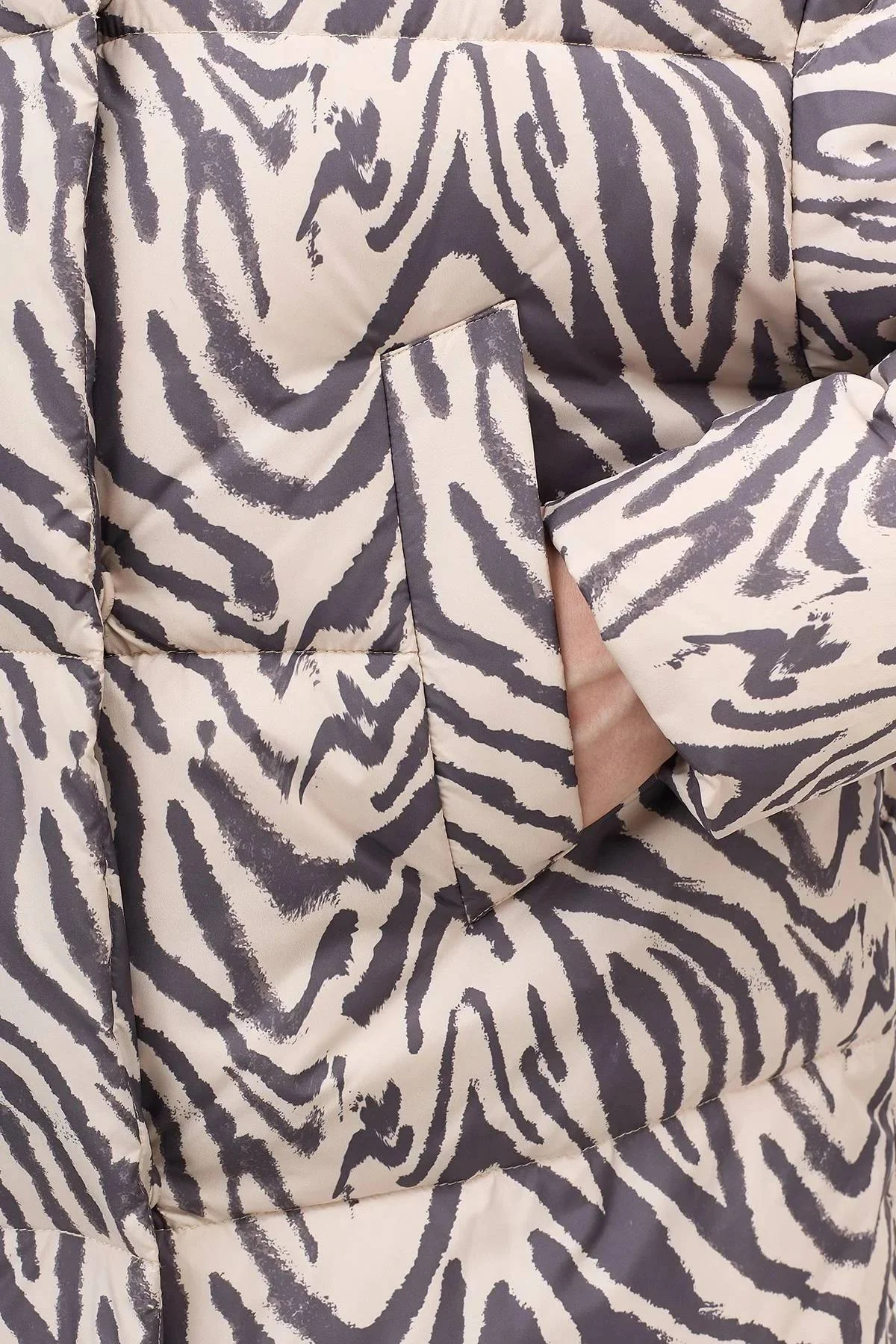 Куртка какао с палантином, 42