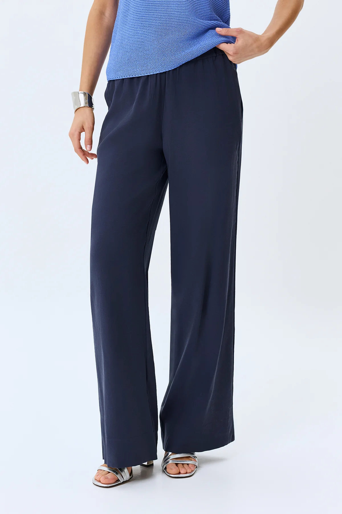 Прямые брюки из района, 46