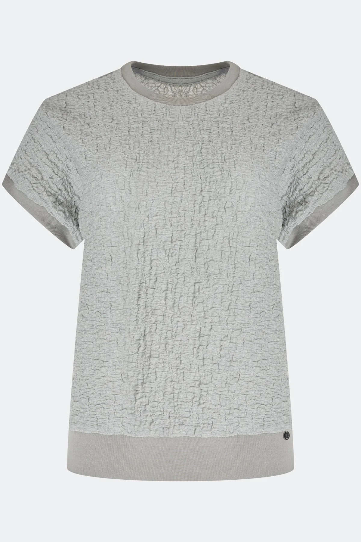 Топ из фактурного трикотажа, 42