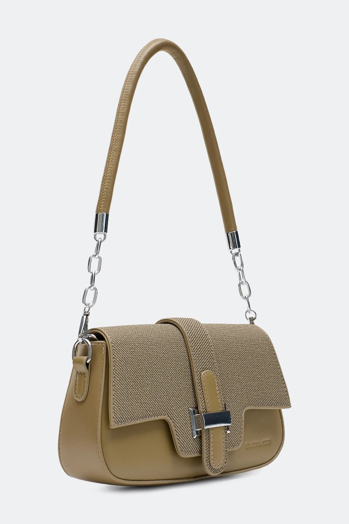 Сумка кроссбоди с акцентной пряжкой, One